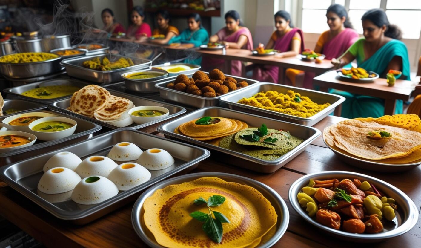 South Indian tiffin business