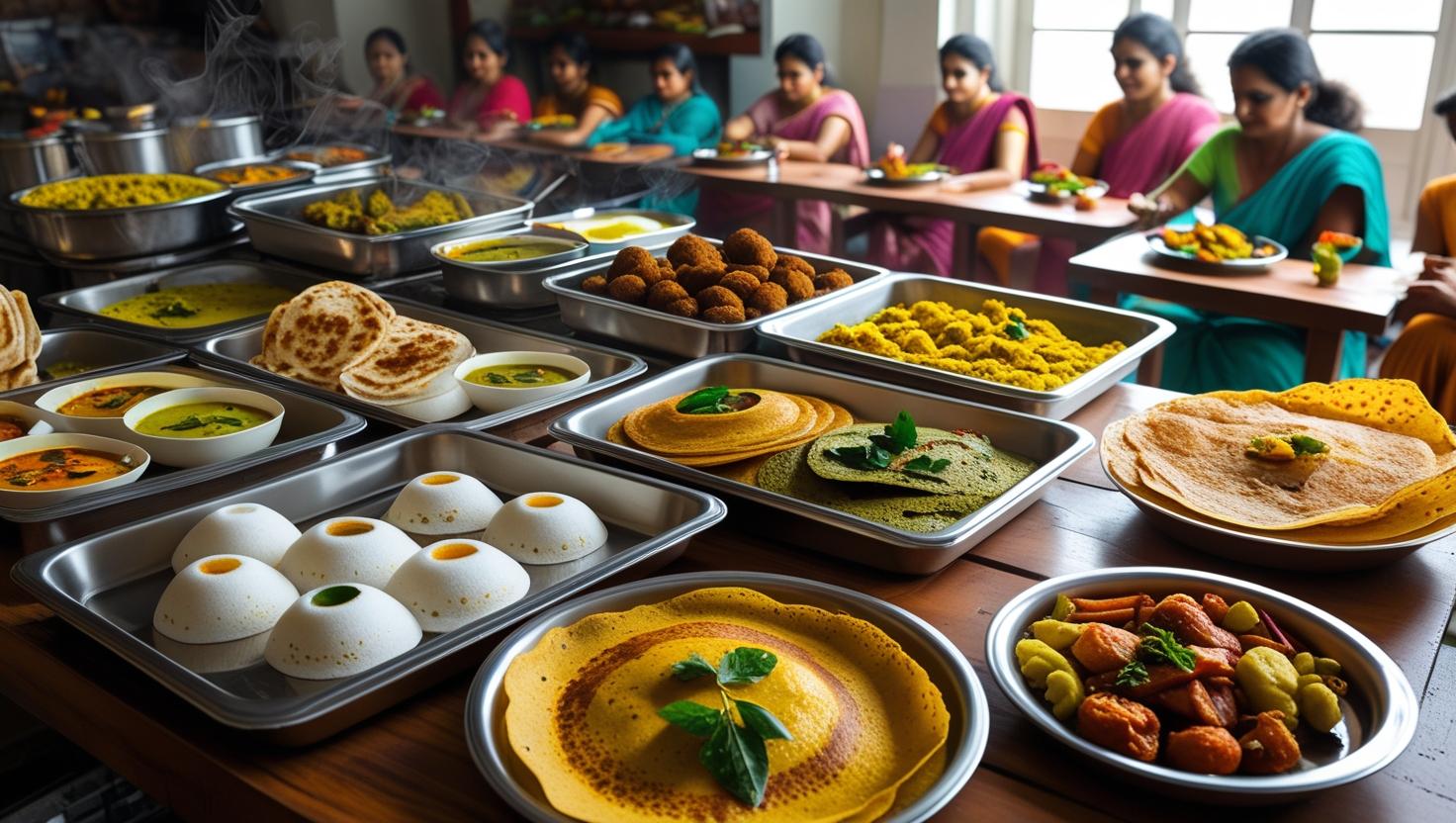 South Indian tiffin business